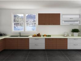 White kitchen cabinet PR-WK013