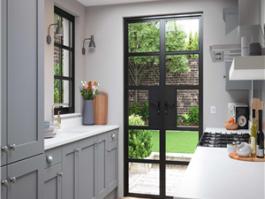 Grey Shaker Kitchen Cabinet PR-F008