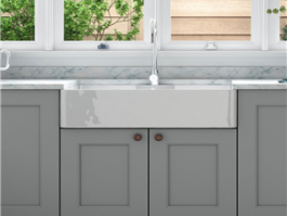 Lacquer Finish Kitchen Cabinet PR-F021