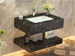 lacquar finish bathroom cabinet 