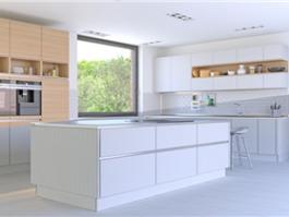 Modern Kitchen Design high gloss kitchen PR-L62