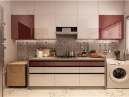 High gloss kitchen Modern Kitchen Design PR-L63