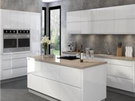 High Gloss Lacquer Kitchen Cabinet PR-F049