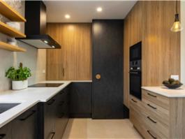 Flat Panel Kitchen Cabinets PR-CLC38