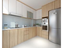 Laminate Finish Kitchen Cabinet PR-DL50