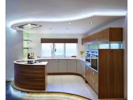 Laminate Finish Kitchen Cabinet PR-DL61