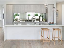 New Design  Paint Grade Kitchen Cabinets PR-CLC84