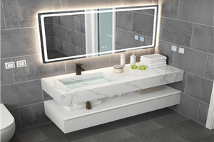 Custom High End  Led Vanity Lights Washroom Vanity 24''Vanities