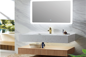 Wholesale China Supplier Vanity Faucet Vanity Mirror With Lights Bluetooth Skincare Vanity