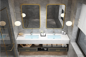 Promotional Black Modern Bathroom Vanity Batroom Vanity Vanity Trolleys Makeup