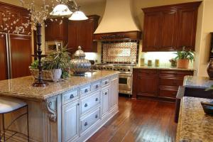 Luxury Solid Wood Kitchen Cabinets PR-DL104