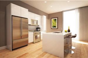 luxury white white kitchen cabinets PR-T54