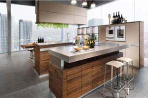 Modern Kitchen Cabinet With Wood Top Contemporary Design Kitchen Cabinet Modern Style Lacquer Kitchen Cabinet Pr-L140