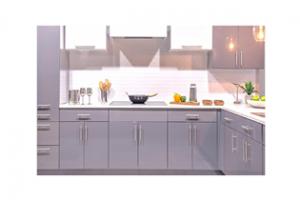 Flat Kitchen Cabinets Matt Lacquer Kitchen Cabinets Shaker Style Kitchen Cabinets Pr-L165