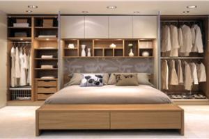 Wooden Walk-in Closet PR-C25