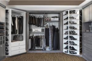 European Brown Closet PR-C44