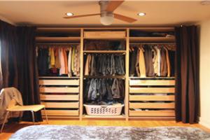 Modern Walk In Closet Cabinet PR-C51