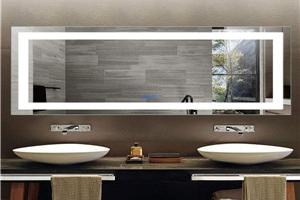 Colorful double vanity basin supplier bathroom vanity light 4 vanity mirrior