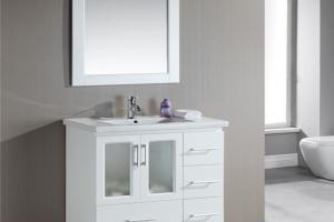 Italian bathroom vanity fancy wall bathroom vanity cabinet with led mirrort-PR-BK113