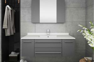 European style washroom modern bathroom vanity ,bathroom cabinets from manufacturer-PR-BK147