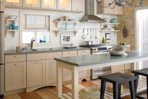 Solid wood kitchen cabinet PR-A0730 - 副本