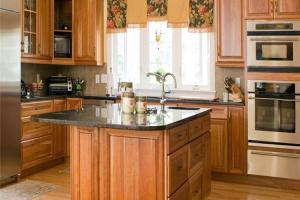 Factory solid wood shaker modular kitchen cabinet series pr-m0728-21