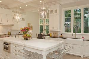 Luxury villa style solid wood kitchen cabinet for sale prm0728-31