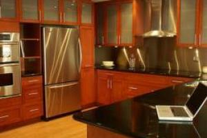 Solid wood kitchen units PR-a0730 - 副本