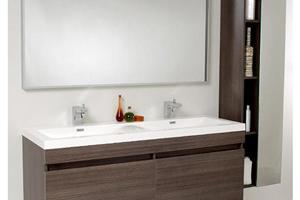 Double Sink Bathroom vanity with mirror lights bathroom cabinet Make Up Bathroom Wash Cabinets 