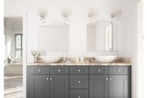 Bathroom vanity with mirror lights bathroom cabinet Make Up Bathroom Wash Cabinets  - 副本
