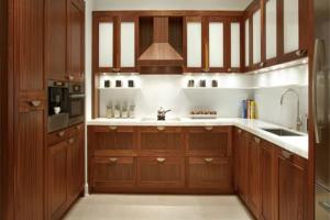  Modern design glossy lacquer grey kitchen cabinets with glass door prm0802-6