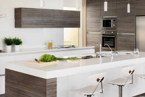 smart electronic Kitchen cabinets set high gloss lacquer prm0802-12