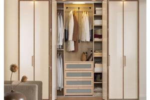 Hot sale bedroom wardrobe with sliding door design