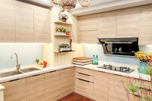 Luxury lacquer waterproof kitchen cabinets price prm0802-25